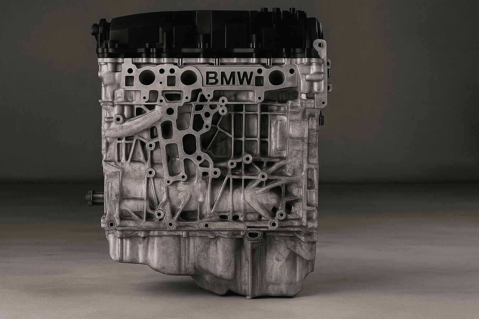 Motor BMW reconstruido en taller especializado